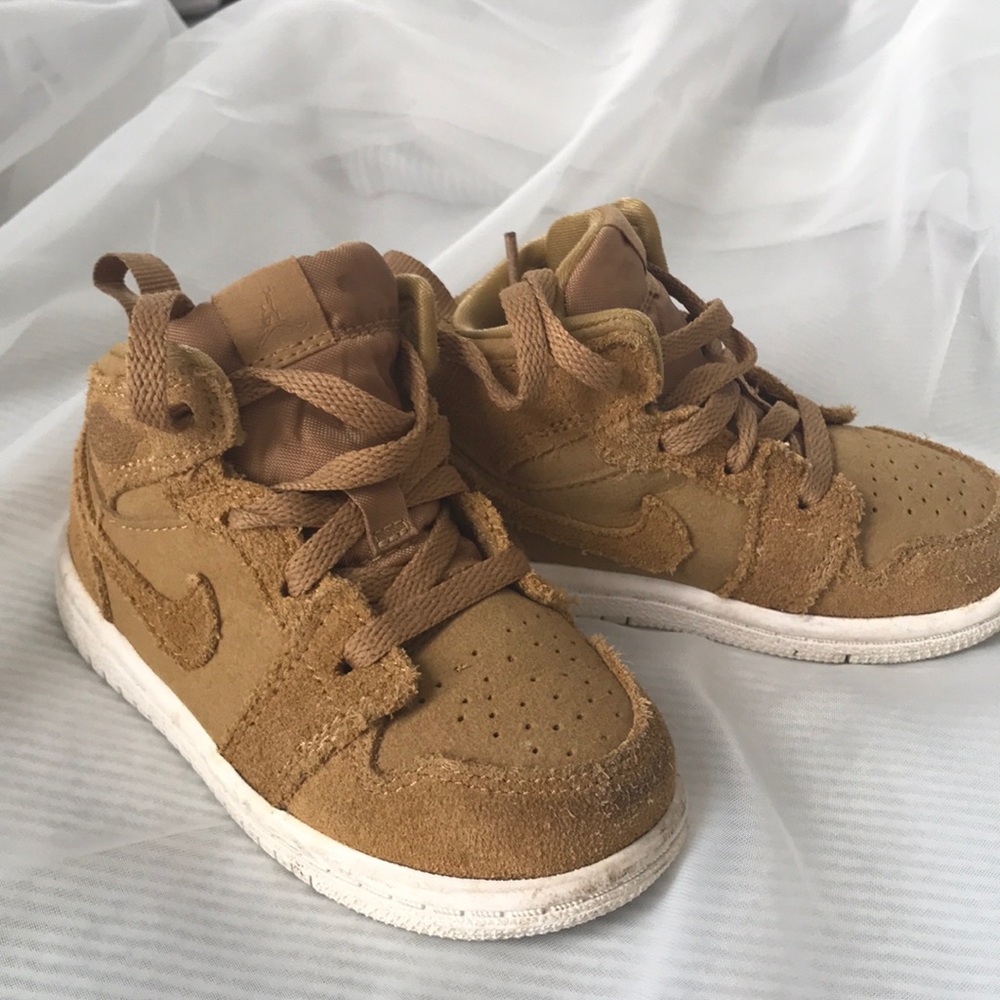 Air Jordan’s, baby size 6C.